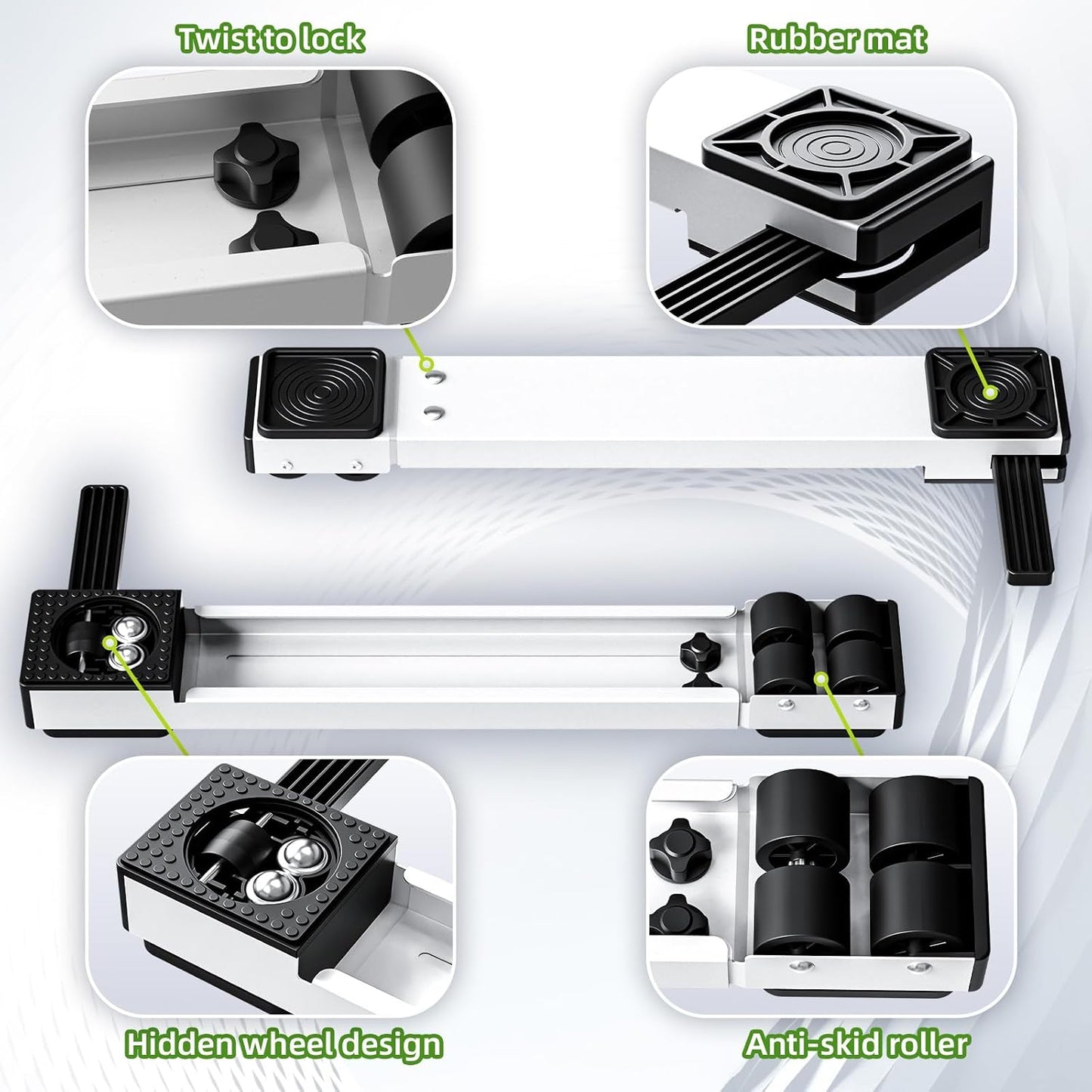 💪 Effortlessly transform the moving of heavy items into a smooth glide.