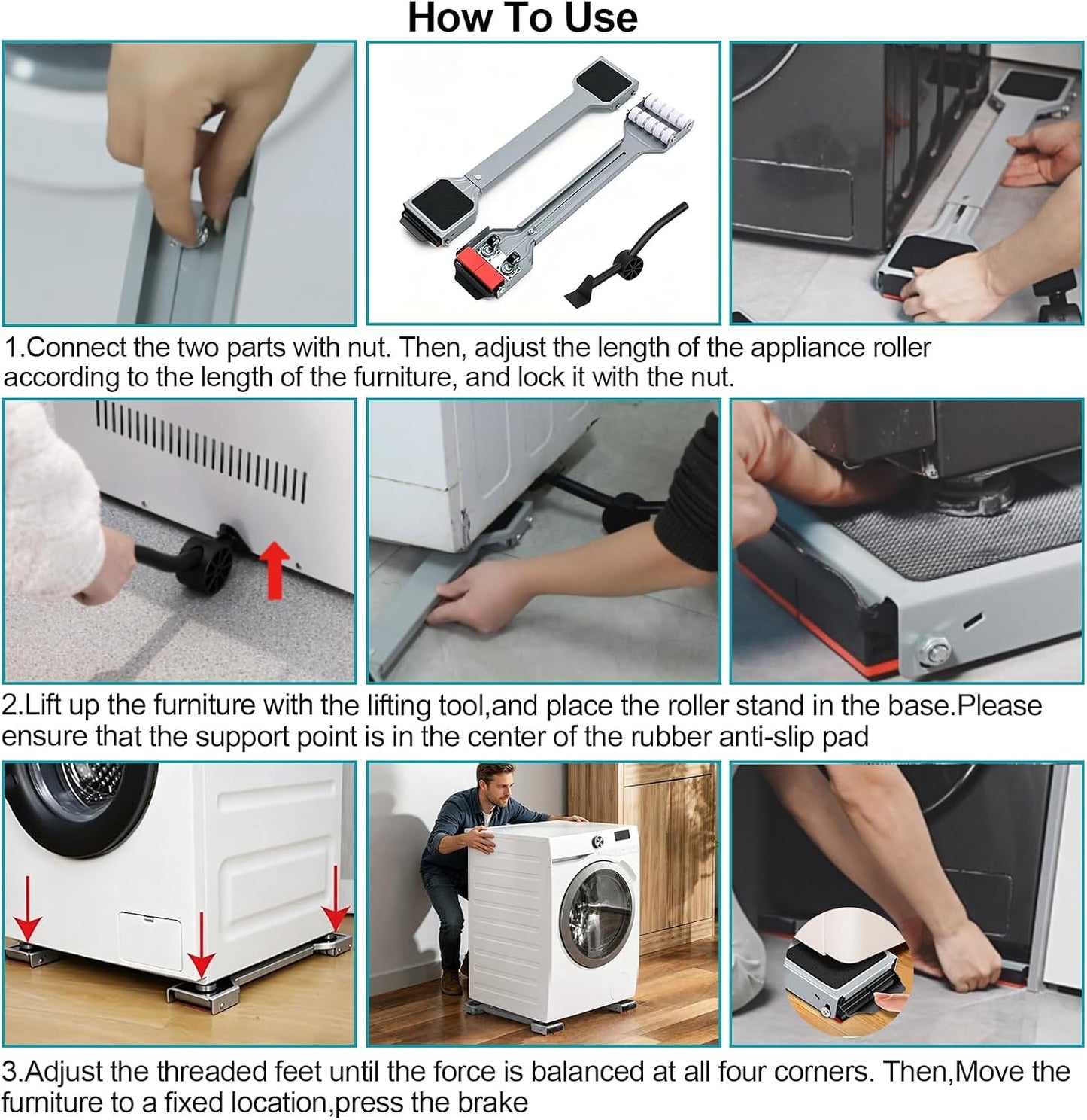 💪 Effortlessly transform the moving of heavy items into a smooth glide.