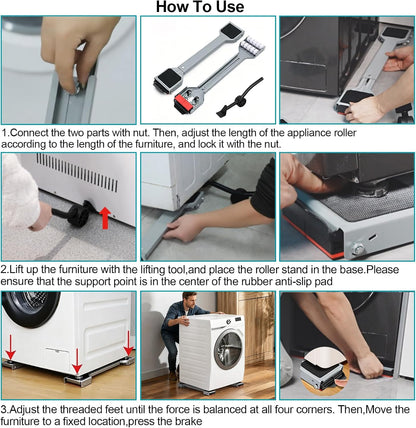 💪 Effortlessly transform the moving of heavy items into a smooth glide.