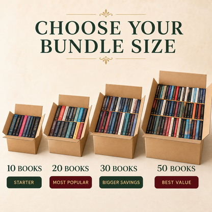 Brand-New Book Bundle – Choose Your Genre | 10, 20, 30 or 50 Books
