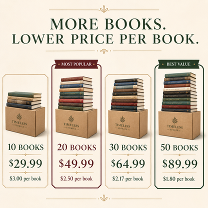 Brand-New Book Bundle – Choose Your Genre | 10, 20, 30 or 50 Books