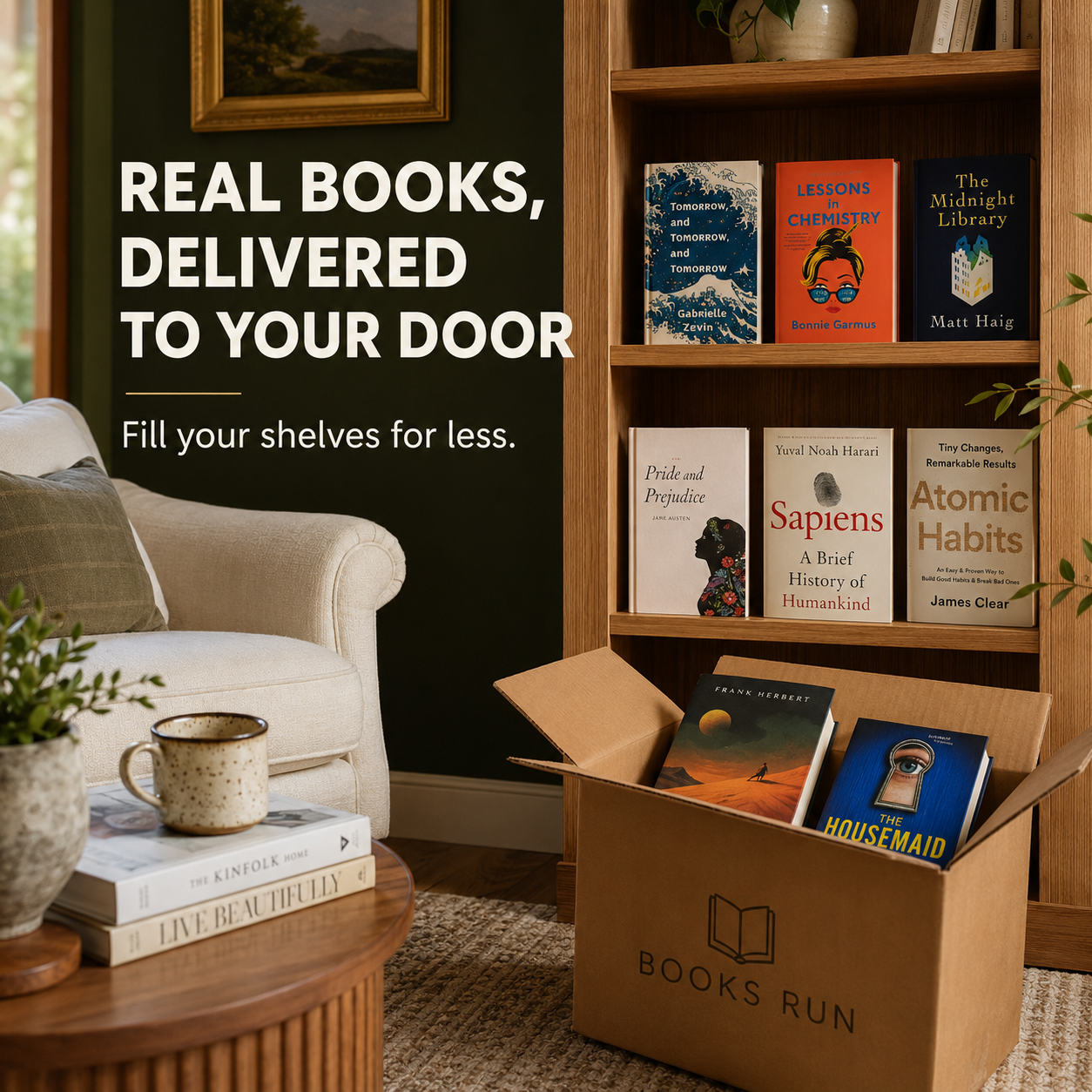 Brand-New Book Bundle – Choose Your Genre | 10, 20, 30 or 50 Books