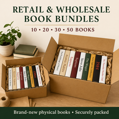 Brand-New Book Bundle – Choose Your Genre | 10, 20, 30 or 50 Books
