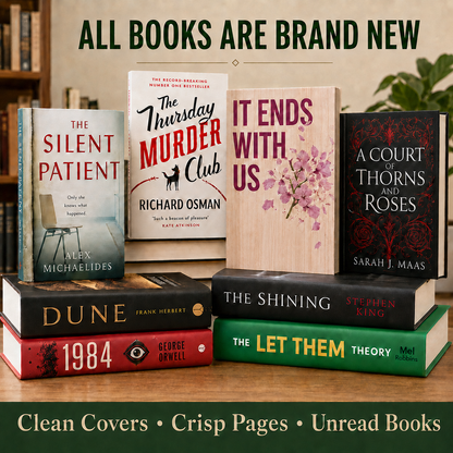 Brand-New Book Bundle – Choose Your Genre | 10, 20, 30 or 50 Books