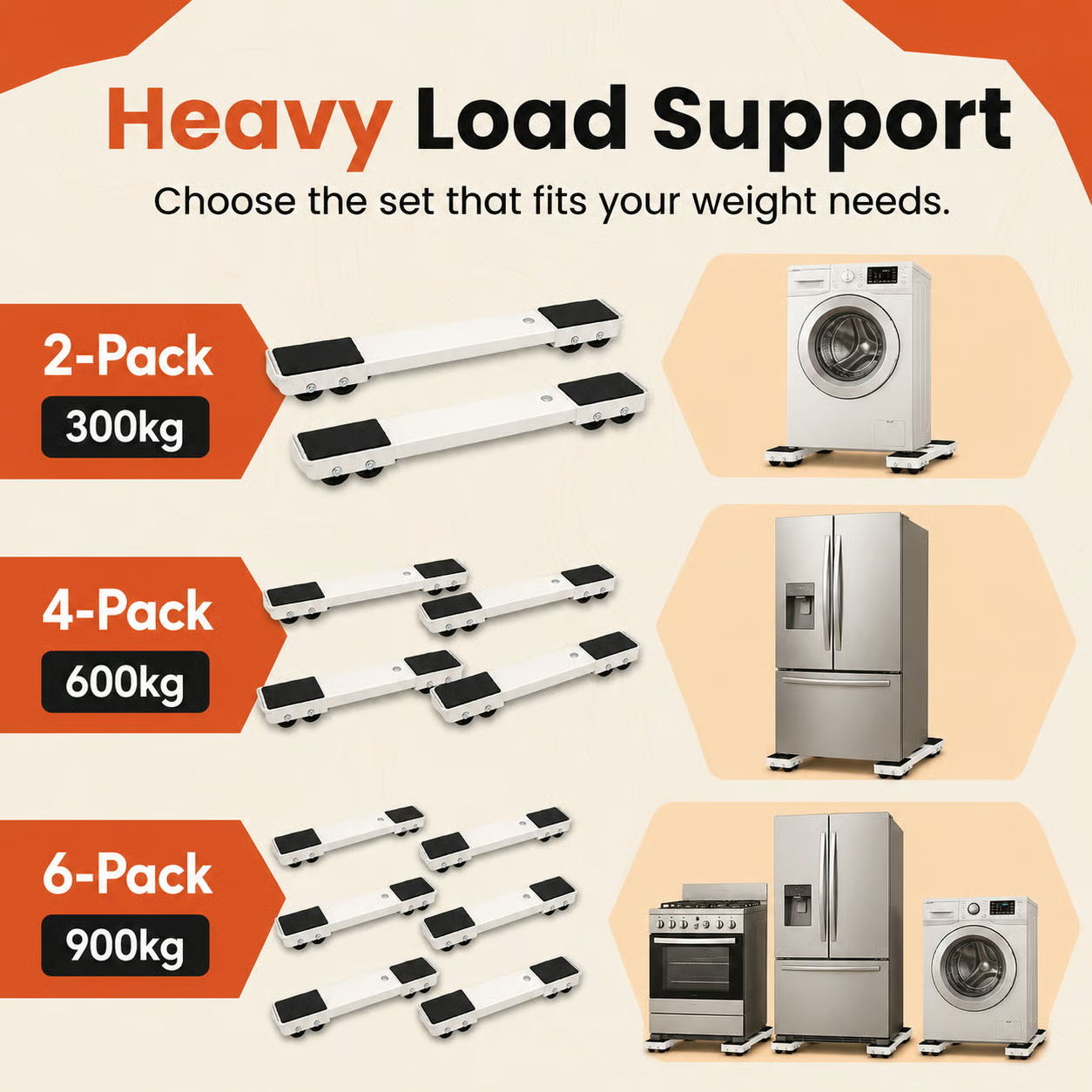 💪 Effortlessly transform the moving of heavy items into a smooth glide.
